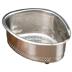 RSVP In-Sink Corner Basket Stainless Steel