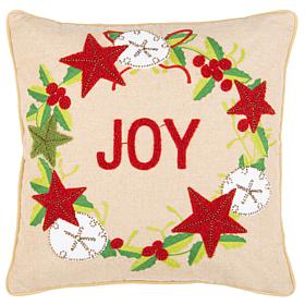 Safavieh 18" x 18" Jolly Joy Pillow