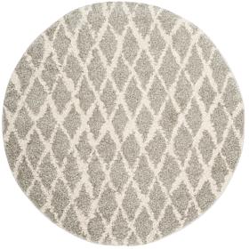 Safavieh Berber Shag Emira Rug - 5'1" x 5'1" Round