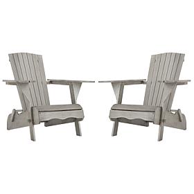Safavieh Breetel Set of 2 Adirondack Chairs