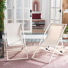 Safavieh Breslin Sling Chairs - Set of 2 