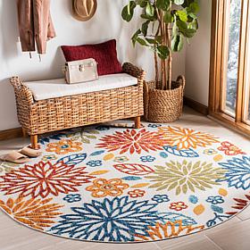 Safavieh Cabana Emmett 6'-7" Round Indoor/Outdoor Rug