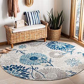 Safavieh Cabana Gabriel 6'-7" Round Indoor/Outdoor Rug