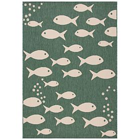 Safavieh Courtyard Dory 6'-7" X 6'-7" Round Rug