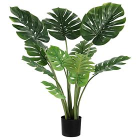 Safavieh Faux 43" Potted Monstera Tree