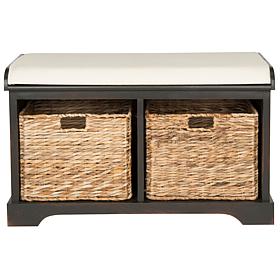 Safavieh Freddy Wicker Storage Bench