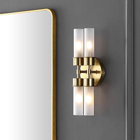 Safavieh Joli 4-Light Chrome Wall Sconce 6 x 4.25 x 17"