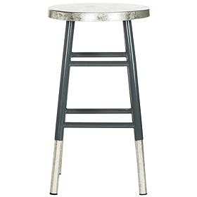 Safavieh Kenzie Silvertone-Dipped Counter Stool