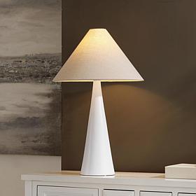 Safavieh Kimora White Resin Table Lamp 26.5"