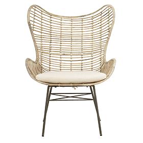 Safavieh Malia Rattan Wingback Armchair