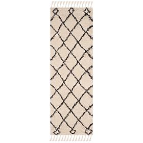 Safavieh Moroccan Fringe Shag Kamilah Rug - 2-1/4' x 7'
