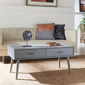 Safavieh Mozart Mid-Century 2-Drawer Coffee Table