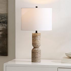 Safavieh Nara Ivory Travertine Table Lamp