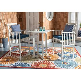 Safavieh Pate 3-piece Bar Table Bistro Set