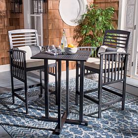 Safavieh Pate 3-piece Bar Table Bistro Set