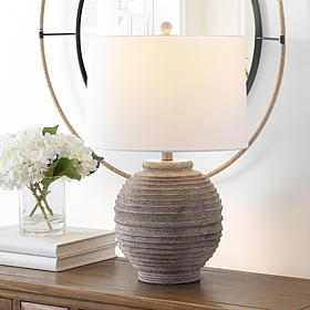 Safavieh Pendri 24" Brown Resin Table Lamp