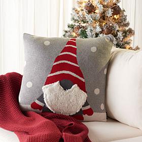 Safavieh Peppermint Elf Pillow, Gray