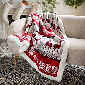 Safavieh Prancer Sherpa Throw