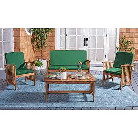 Safavieh Rocklin 4-piece Outdoor Living Set