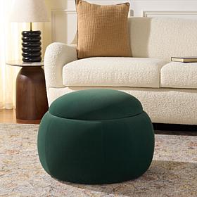 Safavieh Siara Round Storage Ottoman