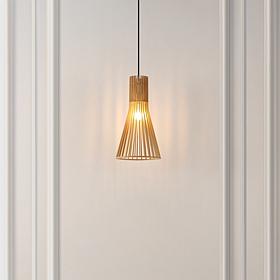 Safavieh Sonjay Natural MDF Wood and Iron Pendant