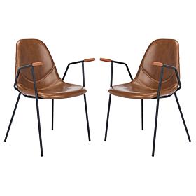 Safavieh Tanner Mid-Century Dining Chair - Set of 2
