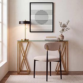 Safavieh Theresa Glass Top Desk