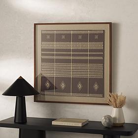 Safavieh Zarra 30" x 30" Textile Wall Art