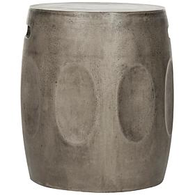 Safavieh Zuri Concrete Accent Table - Gray