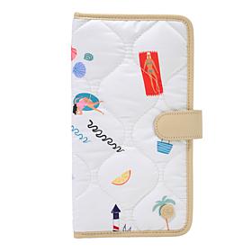 Samantha Brown Quilted Nylon Organizer Wallet