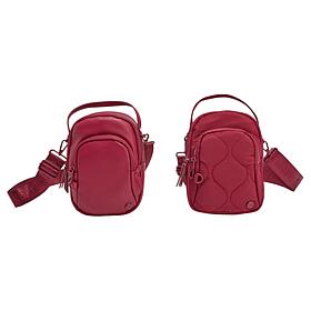 Samantha Brown To-Go Anti-Theft 2-Piece Mini Crossbody Set