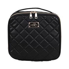 Sandy Lisa St. Tropez Makeup Bag in Black