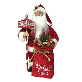 Santa's Workshop 15" North Pole Believe Santa
