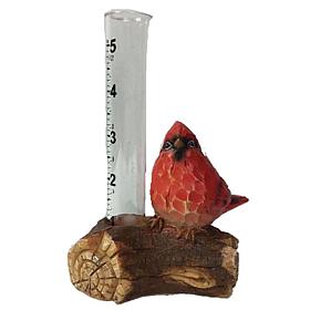 Santa's Workshop Cardinal Rain Gauge