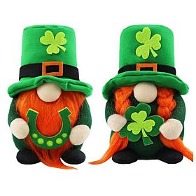Santa's Workshop Inc. 14" Irish Gnomes, Set of 2