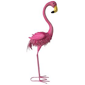 Santa's Workshop Iron Yard Flamingo 