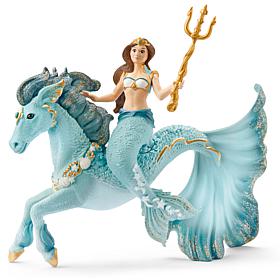 Schleich Bayala: Mermaid Eyela On Underwater Horse 3pc Figurine