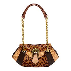 Sharif Museum Melange Leather Western Shopper