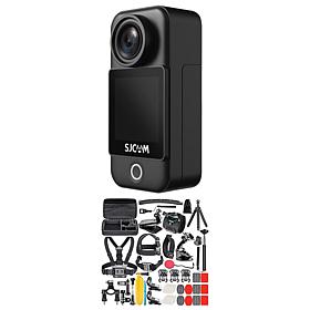 SJCAM C300 4K Dual Touchscreen Action Camera with Accessories