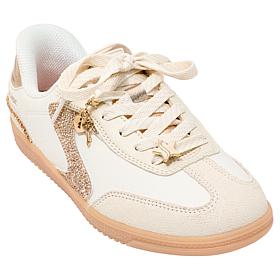 Skechers Slip-ins Hotshot Duraleather & Suede Sneakers - Sparkling ...