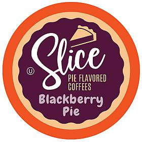 Slice Flavored Coffee Pods for Keurig, Blackberry Pie 40-Count
