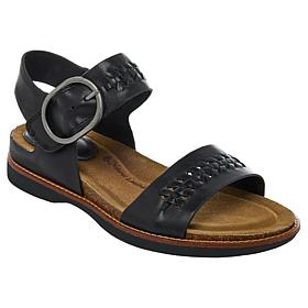 Sofft® Bali II Leather Woven Detail Sandal