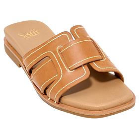 Sofft Rachel Leather Fisherman Slide Sandal