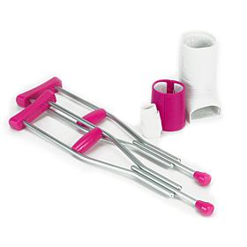 Sophia's by Teamson Kids Crutches, Casts & Bandage for 18" Dolls