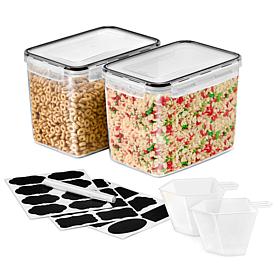 Sorbus 2pk (121 oz./15cups) Airtight Food Storage Containers w/Lids