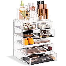Sorbus 7-Drawer Makeup and Jewelry Storage Case with Top Tray