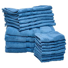 South Street Loft 18-piece Zero Twist Soft Cotton Towel Set