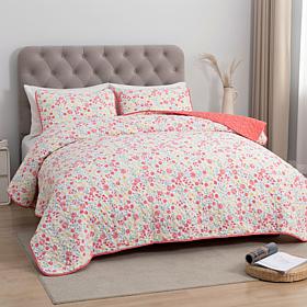 South Street Loft Prewashed Floral Quilt Set