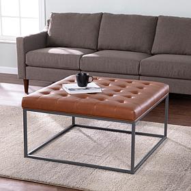 Southern Enterprises Alakesh Upholstered Cocktail Ottoman