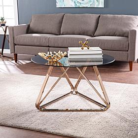 Southern Enterprises Biddenham Round Cocktail Table